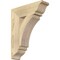 Ekena Millwork Thorton Traditional Rough Sawn Bracket, Douglas Fir, 4"W x 14"D x 18"H BKT04X14X18THR01RDF - alternate 1